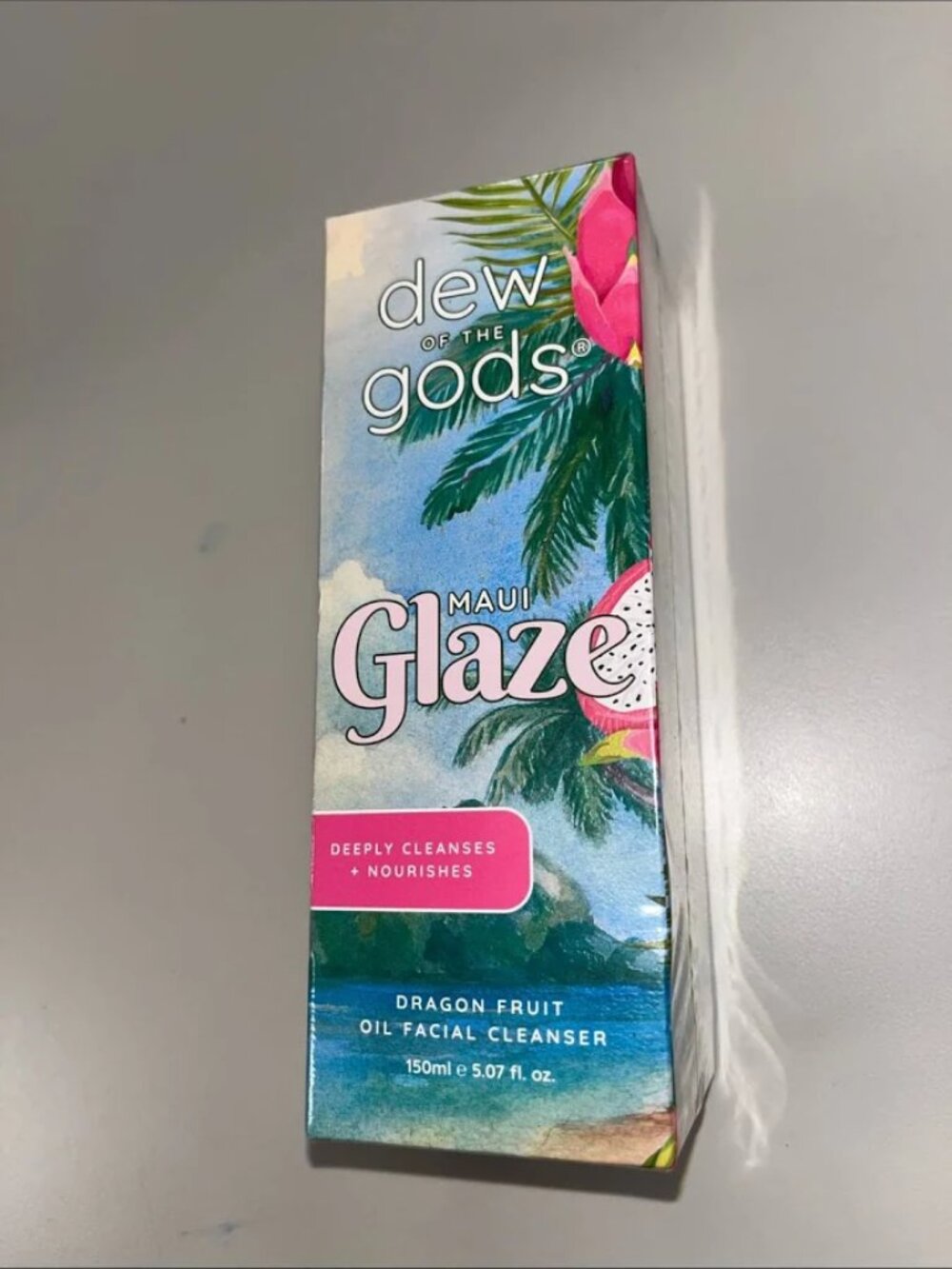 NIB Dew of the Gods Maui Glaze Oil Facial Cleanser Dragonfruit MSRP $36 - Picture 2 of 2